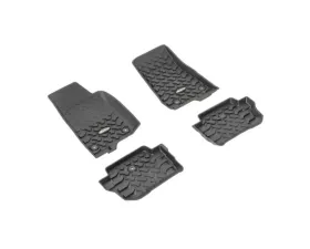 Quadratec Ultimate All Weather Floor Liners Jeep Wrangler 2-Door JL 2018-2021